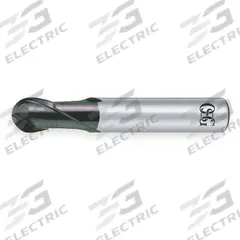 OSG Ball End Mill: Carbide, WXS Coated, 2 Flute, 6 mm Mill Dia, 9 mm LOC, 50 mm OAL (MPN 91100611)