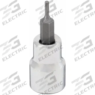 WESTWARD Socket Bit: 3/8 in Drive Size, Hex Tip, 5/64 in Tip Size, 1 3/4 in Overall Lg - Hex Bit Sockets