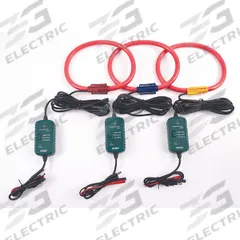 EXTECH Flexible Current Probe: CAT III 600V, Banana Plug/Proprietary, 8.5 in Jaw Opening, AC Current (MPN PQ34-30). Key specifications — Connector Type: Proprietary; Safety Rating: CAT III 600V; Brand: EXTECH.