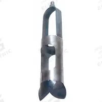 AMS Mud Auger Head: Stainless Steel Bail/Stainless Steel Cylinder, 2 1/4 in Overall Dia (MPN 318.04). Key specifications — Connection Type: Quick Connect; Brand: AMS; Product Type: Mud; Material: Stainless Steel Bail.