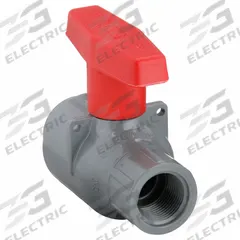 SPEARS Manual Two-Way Ball Valve: 3/4 in, CPVC, Straight, 235 psi Max. Pressure (CWP), One-Piece (MPN 2131-007C). Key specifications — Brand: SPEARS; Handle: Tee.