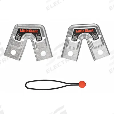 LITTLE GIANT Trestle Bracket: Aluminum (MPN 26044) - Trestle Brackets for Trestle Extension Ladders