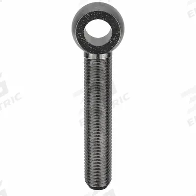 APPROVED VENDOR Fixed Rod End: Steel, Black Oxide, Right Hand, M16-2.00 Thread Size - Steel Male Threaded Fixed Rod Ends
