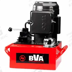 BVA HYDRAULICS Hydraulic Pump: 10,000 psi Max. Op Pressure, 293 cu in/min Max. Flow Rate, 120V AC (MPN PE30M4N02A). Key specifications — attr941810: PE30M4N02A; attr941817: 4-Way; attr941814: Hold.