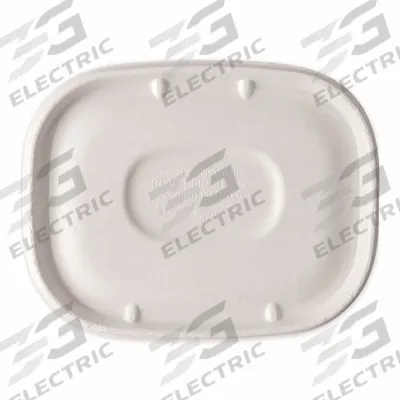 WORLD CENTRIC Lid: 400 PK (MPN CTLSCU3LF) - Lids for Rounded-Edge Molded Fiber Containers