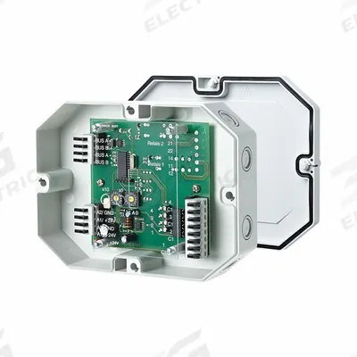 METZ CONNECT Modbus Module: C-Logline, Modbus RTU, Surface Mounting, (4) Digital In - Modules for Metz Connect Controllers