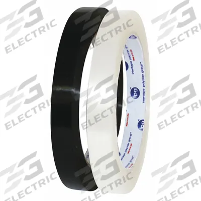 IPG Strapping Tape: 2.7 mil Tape Thick, 1/2 in x 180 7/16 ft, White - Light-Duty Strapping Tape