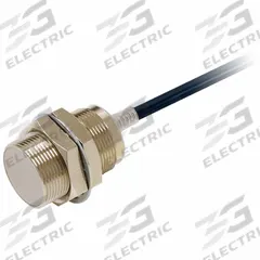 OMRON Inductive Cylindrical Proximity Sensor: Non-Terminated Cable, Shielded, 3 Wires, 10-30V DC, NO (MPN E2E-X10C130 2M). Key specifications — Brand: OMRON; AC Supply Voltage Rating: Not Rated; DC Supply Voltage Rating: 10-30V DC.