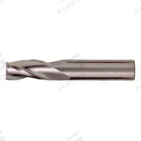 CLEVELAND Corner Radius End Mill: Carbide, TiAlN Coated, 3 Flute, 1/8" Mill Dia, 1/2" LOC, 0.01" Rad (MPN C81662)