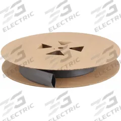 3M Heat Shrink Tubing: 2 in I.D. Before Shrinking, 1 in I.D. After Shrinking, 100 ft Lg, Black, 2:1 (MPN FP301-2-100'-BLACK-SPOOL). Key specifications — Color: Black; Brand: 3M.