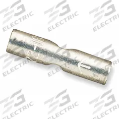 3M Butt Splice Connector: Bare, For Wire Size 16 AWG – 14 AWG, 600 V, Pack Qty 100 (MPN MU14BCX). Key specifications — Brand: 3M.