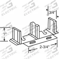APPROVED VENDOR Guide: 1 in Lg, 3/4 in Wd, 150 lb Max Wt (MPN 8-231). Key specifications — Product Type: Guide; Brand: APPROVED VENDOR.