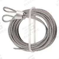 PRIME-LINE Safety Cable: Carbon Steel, 1,385 lb Load Rating - Max, 12 ft Overall Lg, 1 PR (MPN GD 52101). Key specifications — Brand: PRIME-LINE; Material: Carbon Steel; Product Type: Safety Cable.