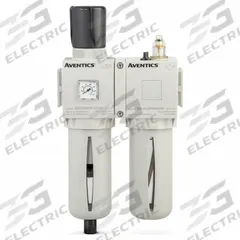 NUMATICS Filter Regulator Assembly: 3/4 in NPT, 8,900 lpm, 10 bar Max Op Pressure, 5 micron, Mist (MPN A653A0000012420). Key specifications — attr109588: 653; attr109546: Manual - Semi-automatic Drain; attr109524: NUMATICS.