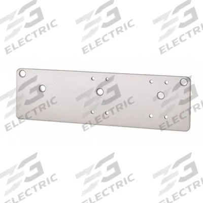 ASSA ABLOY ACCENTRA Door Closer Drop Plate: Aluminum (MPN 3158 689) - Accessories for Door Closers