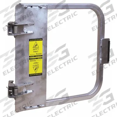 PS INDUSTRIES Single-Door Metal: Aluminum, For 31 3/4 in to 35 1/2 in Opening Wd