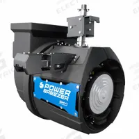 POWER BREEZER Mounted Misting Cooler: 126,500 BtuH Cooling Capacity, 30 ft Misting Distance - Max (MPN PBS2-126S). Key specifications — Mounting Type: Street Light; Voltage: 110/277V AC; Brand: POWER BREEZER.