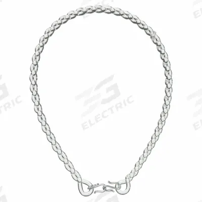 EAGLE BELTING Twisted O-Ring: Clear, 3/16 in Dia, 13 1/4 in Overall Lg, Smooth, 85A - Twisted O-Ring Round Belts