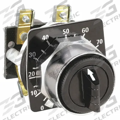 SCHNEIDER Potentiometer: 30 mm Panel Mounting Size - Potentiometers with Dial Plates & Operators
