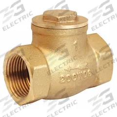 APPROVED VENDOR Swing Check Valve: Swing, Inline Valve Body, 1 1/4 in Pipe Size, FNPT x FNPT, Brass (MPN 10F325). Key specifications — Brand: APPROVED VENDOR.