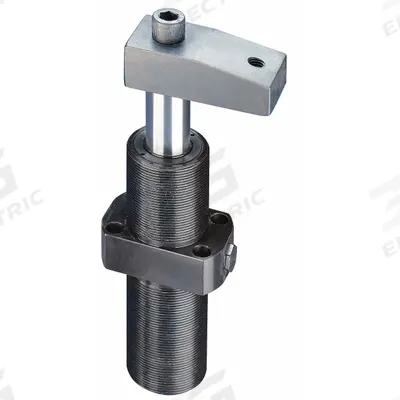 ENERPAC Swing Clamp Hydraulic Cylinder: Single or Double Acting, 500 lbf Clamping Force - Threaded Body Swing Clamp Cylinders