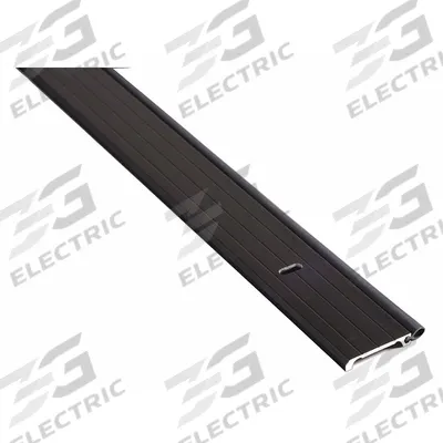 NATIONAL GUARD Door Weatherstripping: Bulb Insert, 4 ft Lg, 1 13/16 in Wd - Metal Leaf Weatherstripping