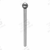 KEN FORGING Rod End Blank: Stainless Steel, Plain, 1/4 in Shank Dia, 6 in Hole Center-to-End Lg (MPN 1E-SS). Key specifications — attr952243: KEN FORGING.