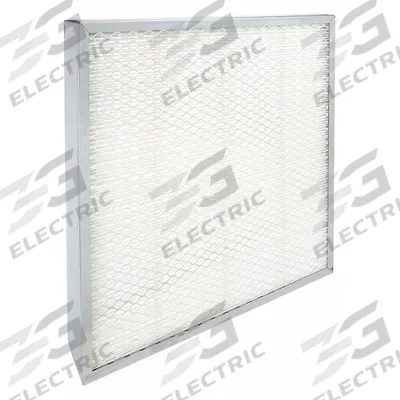 GRAINGER Minipleat Air Filter: 20 in x 20 in x 4 in, Fiberglass, Metal, No Header - MERV 14 Minipleat Air Filters