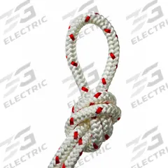 ALL GEAR Rigging and Climbing Rope: Braid, 3/4 in Dia, 3,600 lb Working Load Limit, Polyester (MPN AG12SP34600RW). Key specifications — Brand: ALL GEAR; Rope Type: Static.
