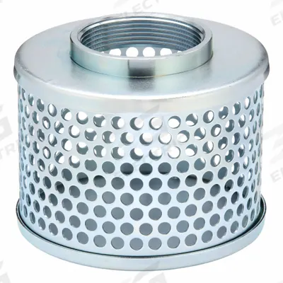 Dayton Suction Strainer: Steel Body, Round, Side, FNPT, 3 in Strainer Thread Dia - Suction Strainers