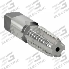 CHICAGO-LATROBE Pipe and Conduit Thread Tap: 1/4"-18 NPTF, 5 Flute, Semi-Bottoming Chamfer (MPN 385786)