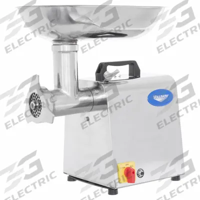 VOLLRATH Meat Grinder: 1 hp Horsepower, 6 A Current - Meat Grinders
