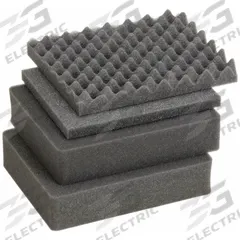 PELICAN Case Replacement Foam: 9 7/8 in x 7 in, 1/8 in_1 1/4 in_2 1/4 in Foam Thick, Plastic, 1300 (MPN 1301). Key specifications — Compatible Manufacturer Model Number: 1300; Brand: PELICAN; Compatible Grainger Part Number: 13D725.