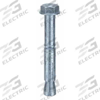 MKT FASTENING Wedge Anchor Stud: 201 mm Overall Lg, 28 mm Dia, M20 Thread Size, Steel - Steel Wedge Anchors