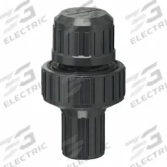 PLAST-O-MATIC Vacuum Breaker: FNPT, 1 in Pipe Size, Unfinished, PVC, 36°F – 140°F, Back-Siphonage (MPN VBM100V-PV). Key specifications — attr1058597: PLAST-O-MATIC; attr1096789: No.