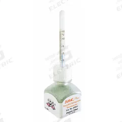 DURAC PLUS Bottle Thermometer: 50°C to 200°C, +/-2.5°C/+/-5°C Above 100°C, 30 mL Bottle Volume (MPN B60600-1300). Key specifications — Bottle Fill Medium: Glass Beads; Temperature Units: Celsius; Accuracy: +/-2.5°C; Brand: DURAC PLUS.