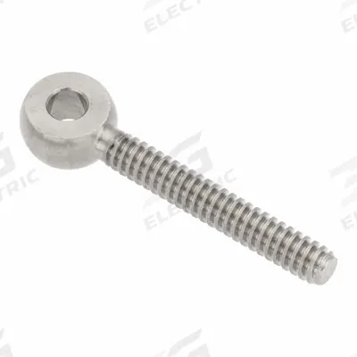 AMPG Fixed Rod End: Stainless Steel, Plain, 1 in Hole Center-to-End Lg, Left Hand - Stainless Steel Male Threaded Fixed Rod Ends