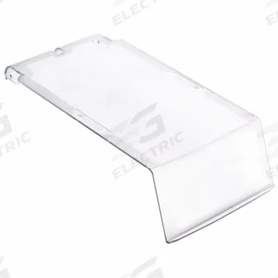 QUANTUM STORAGE SYSTEMS Lid: 10 7/8 in x 5 1/2 in, Clear - Hanging & Stacking Bin Lids