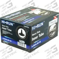 HI-RUN Light truck tire tube: Light Truck, 6.00/6.50-16 Compatible Tire Size, TR15, 6 in Overall Wd (MPN TUN3006). Key specifications — Compatible Tire Size: 6.00/6.50-16; Brand: HI-RUN.