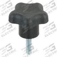 INNOVATIVE COMPONENTS Hand Knob: 5 Point, Plastic w/ Steel Thread, 1/4"-20 Thread, 1 in Thread Lg (MPN GN4C10005S3--21). Key specifications — Brand: INNOVATIVE COMPONENTS.