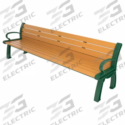 ULTRASITE Heritage Outdoor Bench: Heritage, 96 in Overall Lg, 30 in Overall Ht, Cedar - Vandal Resistant Resinwood Benches