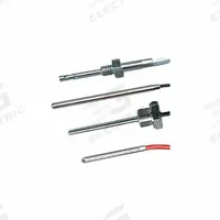 OMEGA Long-Life & High-Accuracy RTD Probes: -100°C to 250°C, 3 in Probe Lg, For Air/Water Media Type (MPN P-L-A-1/8-3-1/8-T-6). Key specifications — Connector Type: Wire Leads; Cable Length: 6 ft; Brand: OMEGA.
