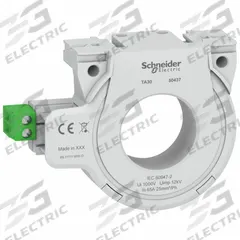 SCHNEIDER Ground Fault Sensor: Equipment Monitoring and Control (MPN 50437). Key specifications — attr868153: RH86M; attr868155: Closed Toroid; attr868152: SCHNEIDER.