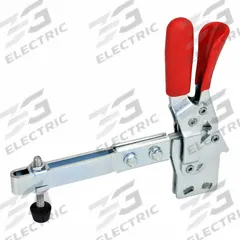 JW WINCO Vertical Acting Toggle Clamp: Locking Vertical Handle, Flange Base Mounting, 121 mm Arm Lg (MPN 810.4-130-VLC). Key specifications — attr668198: JW WINCO.