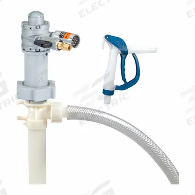 FINISH THOMPSON Air Drum Pump Kit: 31 gpm Max. Flow Rate, 1,200 cps Max. Viscosity - Low Viscosity Centrifugal Drum Pumps