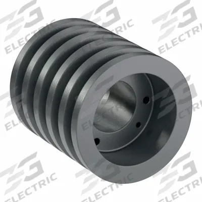 APPROVED VENDOR V-Belt Pulley: B40, 5 Groove, 4.35 in OD, Bushed Bore, SD - Bushed-Bore Cast-Iron V-Belt Pulleys