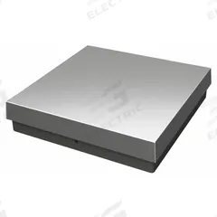 B-TEK Industrial Bench Scale: 12 in x 12 in, IP65, No Indicator Included, Stainless Steel (MPN BT-B-1212C-5). Key specifications — Connection Ports: Indicator Cable; Readability: 0.001 lb; Brand: B-TEK; Weighing Surface Material: Stainless Steel.