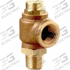 AQUATROL Adjustable Relief Valve: MNPT x FNPT, 1/4 in x 1/2 in, Bronze, 200 psi Max. Op Pressure (MPN 55AA1M2U1-25). Key specifications — Brand: AQUATROL.