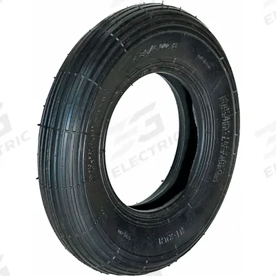 HI-RUN Wheelbarrow Tire: 4.80/4.00-8 Tire Size, Mfr Part # CT1003 - Wheelbarrow Tires
