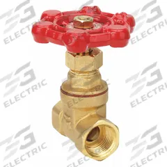 APPROVED VENDOR Gate Valve: 3/4 in, Brass, Non-Rising, FNPT x FNPT, 200 psi Max. Pressure (CWP) (MPN 6TWJ9). Key specifications — Bonnet Material: Brass; Brand: APPROVED VENDOR; Wedge Material: Brass.